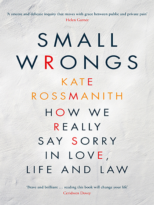 Title details for Small Wrongs by Kate Rossmanith - Available